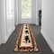 Flash Furniture 2' x 7' Brown Rustic Bear and Cub Olefin Area Rug KP-RGB3940-27-BN-GG - alternate 1